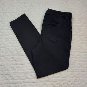 Chico's Black Denim Platinum Jeggings 12 (Chico's 2)